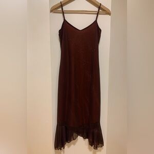 Finesse Burgundy Cocktail Dress